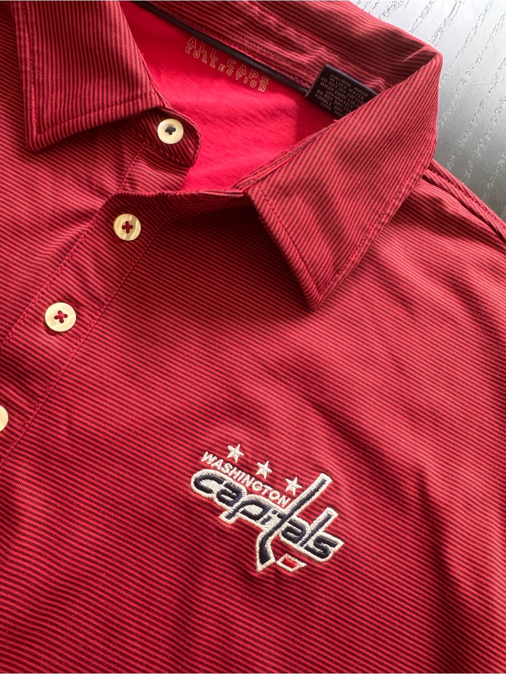 Washington Capitals Hockey Polo L
